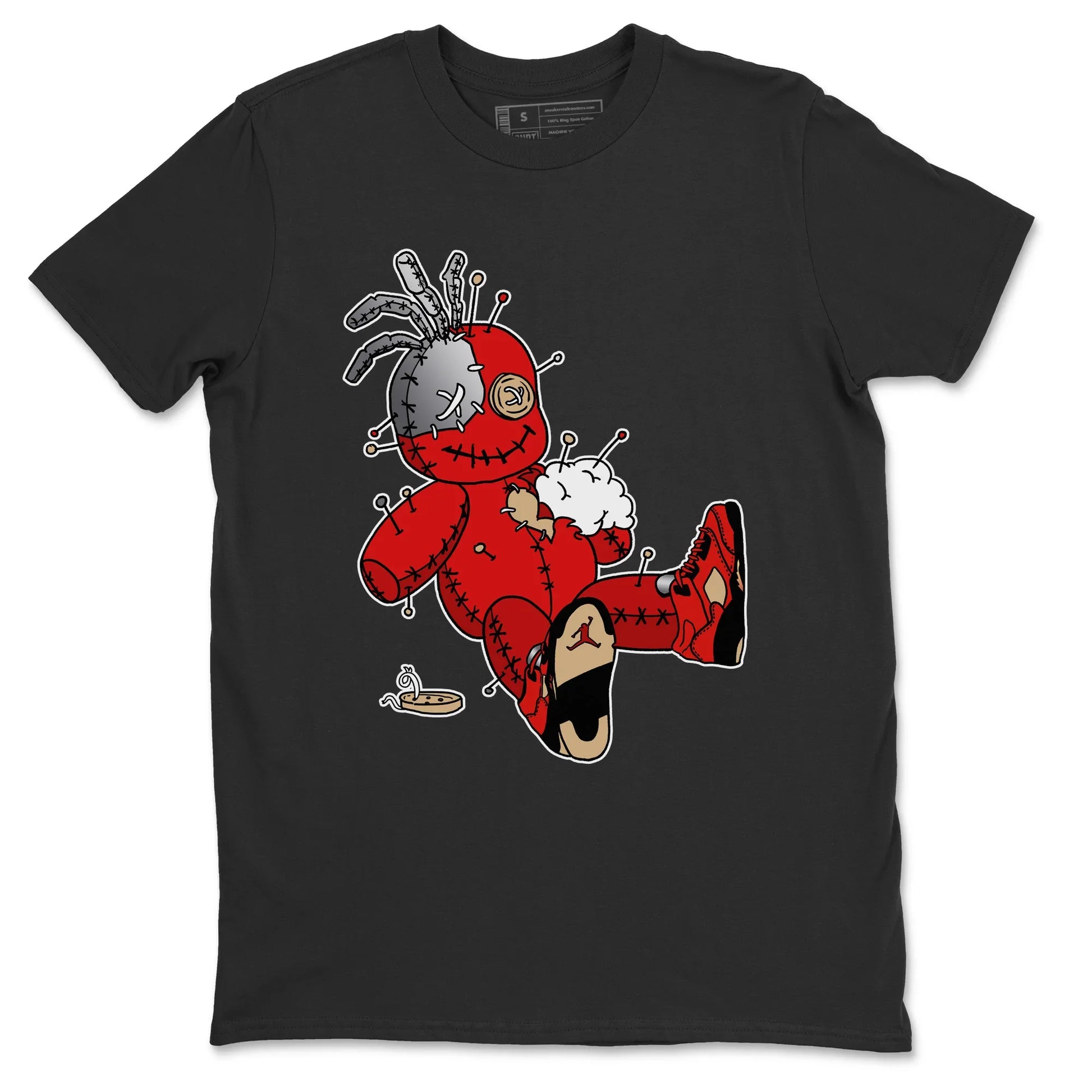 Jordan 5 Mars For Her unique Halloween sneaker tee Voodoo Doll Sneaker Tees Jordan 5 Mars For Her Sneaker Release Tees Unisex Shirts