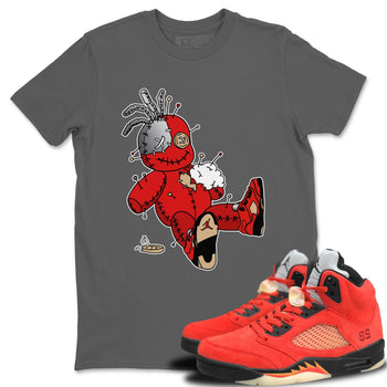 Jordan 5 Mars For Her unique Halloween sneaker tee Voodoo Doll Sneaker Tees Jordan 5 Mars For Her Sneaker Release Tees Unisex Shirts