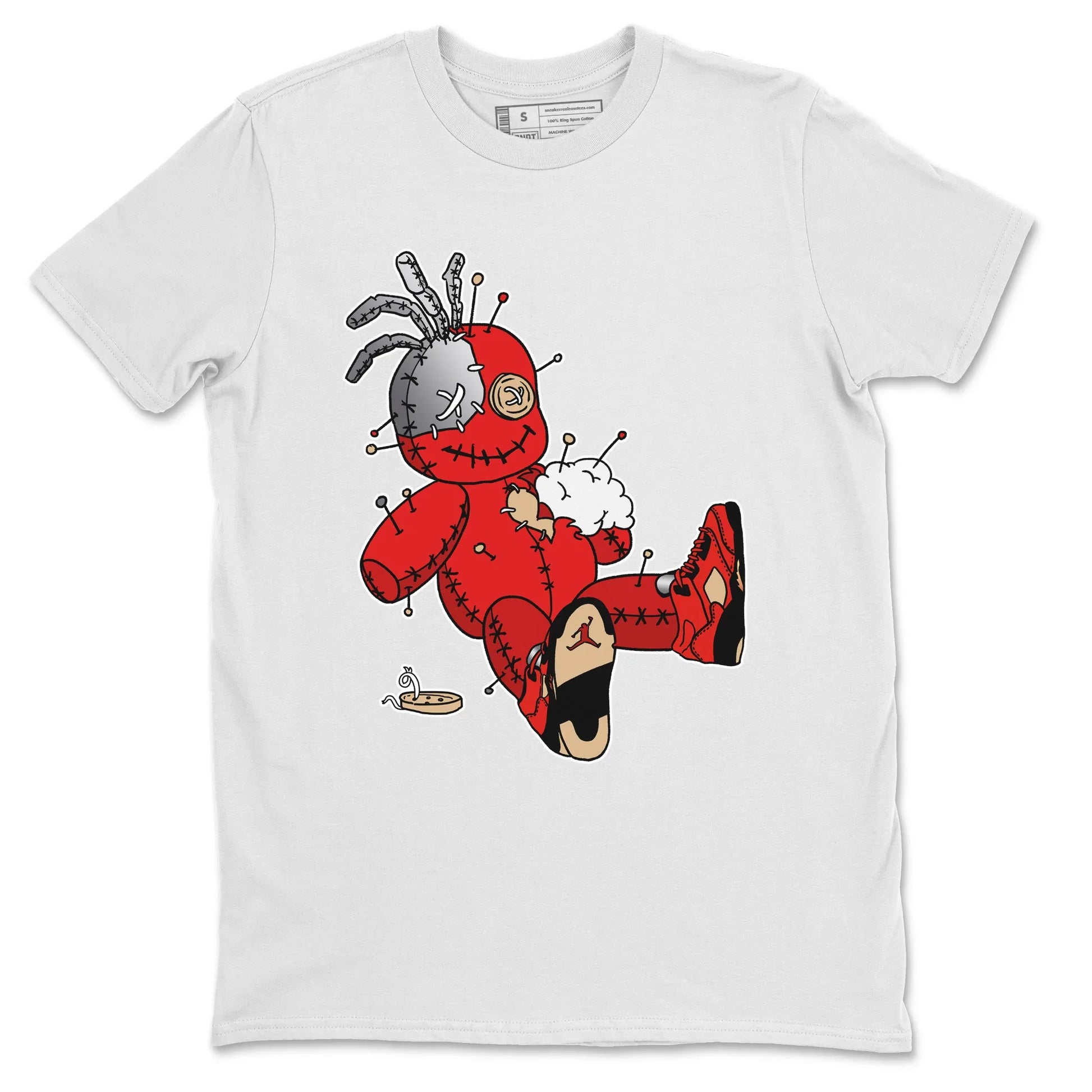 Jordan 5 Mars For Her unique Halloween sneaker tee Voodoo Doll Sneaker Tees Jordan 5 Mars For Her Sneaker Release Tees Unisex Shirts