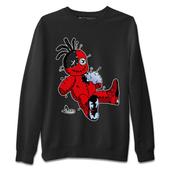 Air Jordan 6 Toro Bravo unique Halloween sneaker tee Voodoo Doll Sneaker Tees Air Jordan 6 Toro Tees Unisex Shirts Black 2