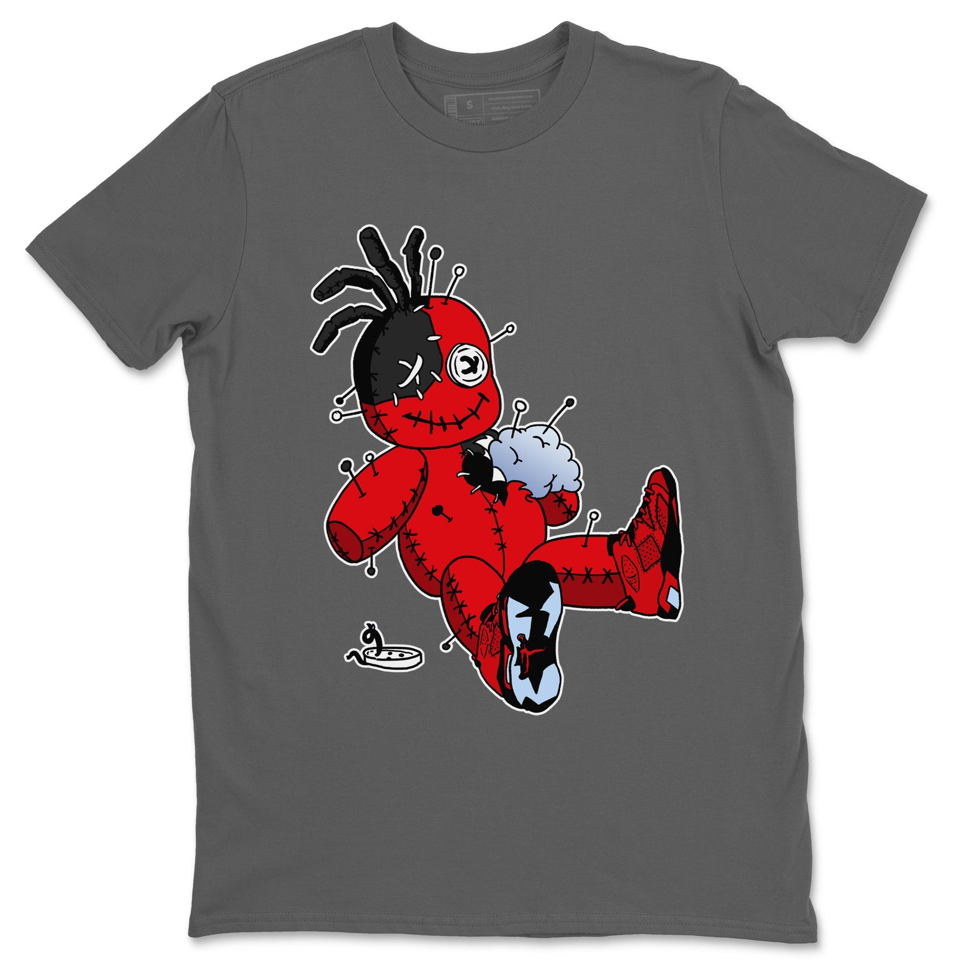 Air Jordan 6 Toro Bravo unique Halloween sneaker tee Voodoo Doll Sneaker Tees Air Jordan 6 Toro Tees Unisex Shirts Cool Grey 2