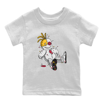 Jordan 7 Cardinal unique Halloween sneaker tee Voodoo Doll Sneaker Tees Jordan 7 Cardinal Sneaker Release Tees Kids Shirts