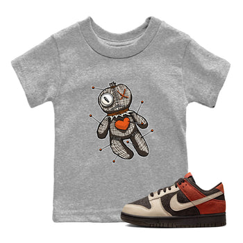 Nike Dunk Low Red Panda shirt to match jordans Voodoo Doll sneaker tees Dunk Red Panda SNRT Sneaker Release Tees Baby Toddler Heather Grey 1 T-Shirt