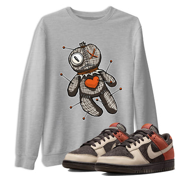 Nike Dunk Low Red Panda shirt to match jordans Voodoo Doll sneaker tees Dunk Red Panda SNRT Sneaker Release Tees Unisex Heather Grey 1 T-Shirt