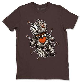 Nike Dunk Low Red Panda shirt to match jordans Voodoo Doll sneaker tees Dunk Red Panda SNRT Sneaker Release Tees Unisex Dark Chocolate 2 T-Shirt