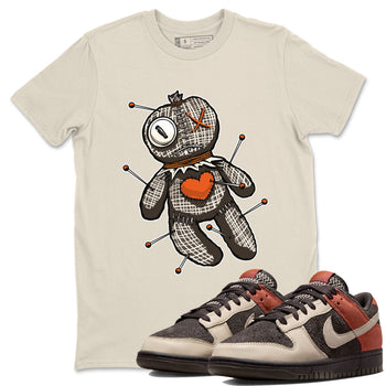 Nike Dunk Low Red Panda shirt to match jordans Voodoo Doll sneaker tees Dunk Red Panda SNRT Sneaker Release Tees Unisex Natural 1 T-Shirt