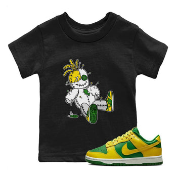 Dunk Reverse Brazil unique Halloween sneaker tee Voodoo Doll Sneaker Tees Dunk Reverse Brazil Sneaker Release Tees Kids Shirts