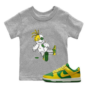 Dunk Reverse Brazil unique Halloween sneaker tee Voodoo Doll Sneaker Tees Dunk Reverse Brazil Sneaker Release Tees Kids Shirts