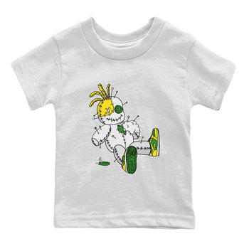 Dunk Reverse Brazil unique Halloween sneaker tee Voodoo Doll Sneaker Tees Dunk Reverse Brazil Sneaker Release Tees Kids Shirts