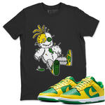 Dunk Reverse Brazil Sneaker Match Tees Voodoo Doll Sneaker Tees Dunk Reverse Brazil Sneaker Release Tees Unisex Shirts
