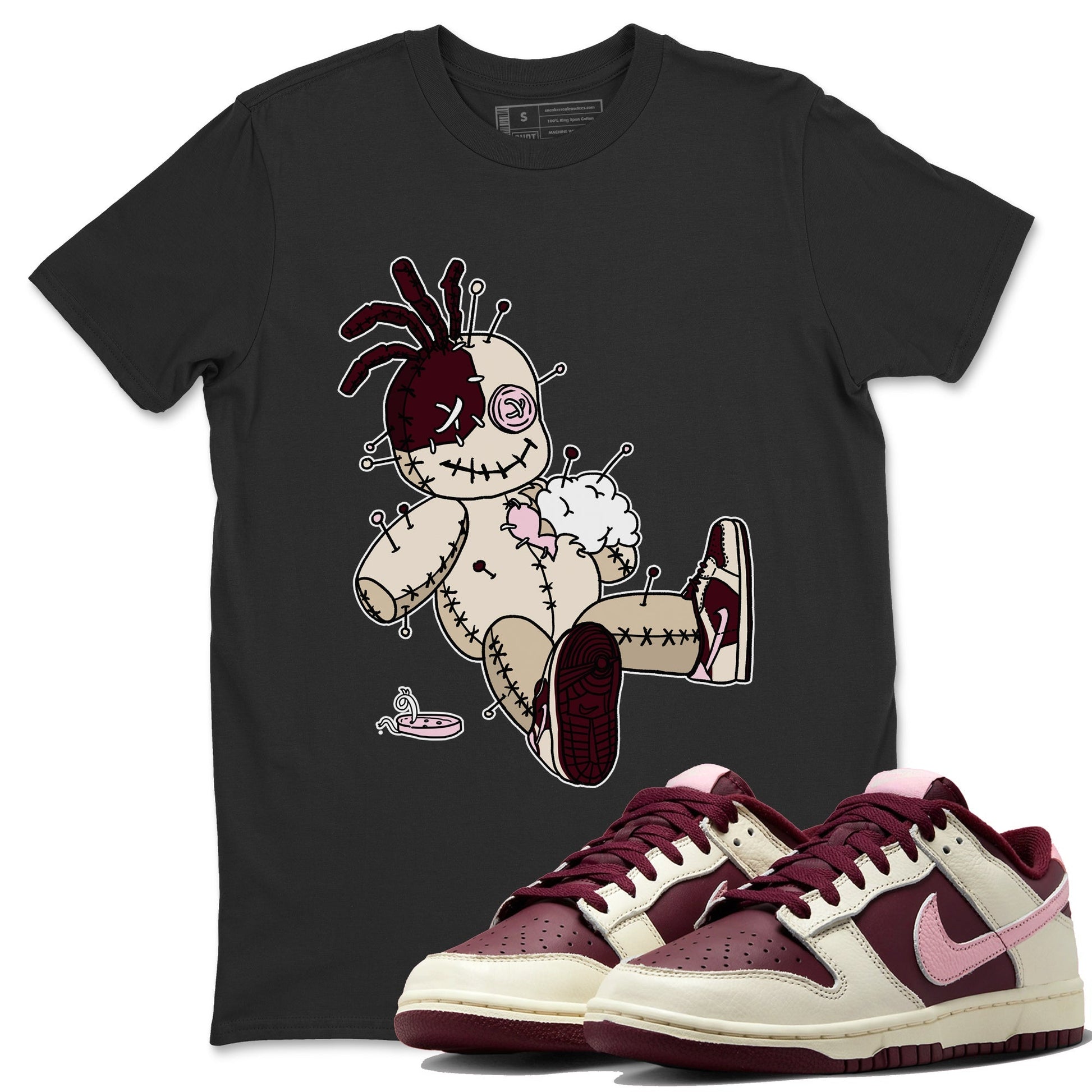 Dunk Valentines Day unique Halloween sneaker tee Voodoo Doll Sneaker Tees Nike Dunk Valentine's Day Sneaker SNRT Sneaker Tees Unisex Shirts