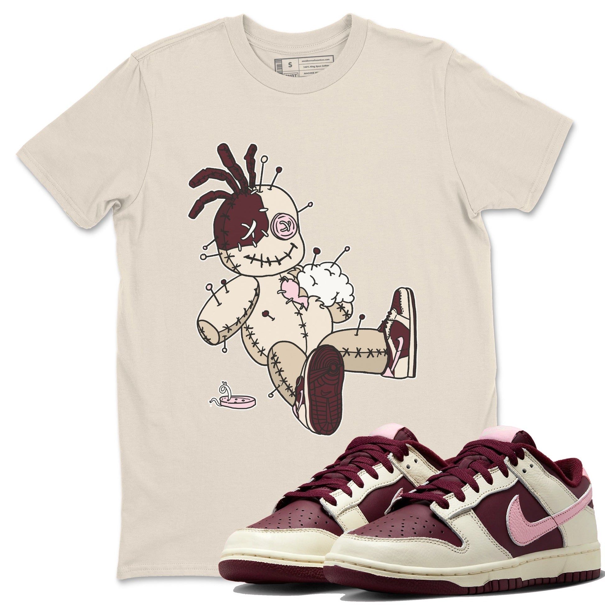 Dunk Valentines Day unique Halloween sneaker tee Voodoo Doll Sneaker Tees Nike Dunk Valentine's Day Sneaker SNRT Sneaker Tees Unisex Shirts