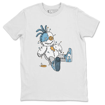 Jordan 1 Denim unique Halloween sneaker tee Voodoo Doll Sneaker Tees Jordan 1 Denim Sneaker Release Tees Unisex Shirts