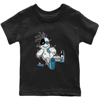Jordan 1 Powder Blue unique Halloween sneaker tee Voodoo Doll Sneaker Tees Jordan 1 Powder Blue Sneaker Release Tees Kids Shirts