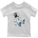 Jordan 1 Powder Blue unique Halloween sneaker tee Voodoo Doll Sneaker Tees Jordan 1 Powder Blue Sneaker Release Tees Kids Shirts