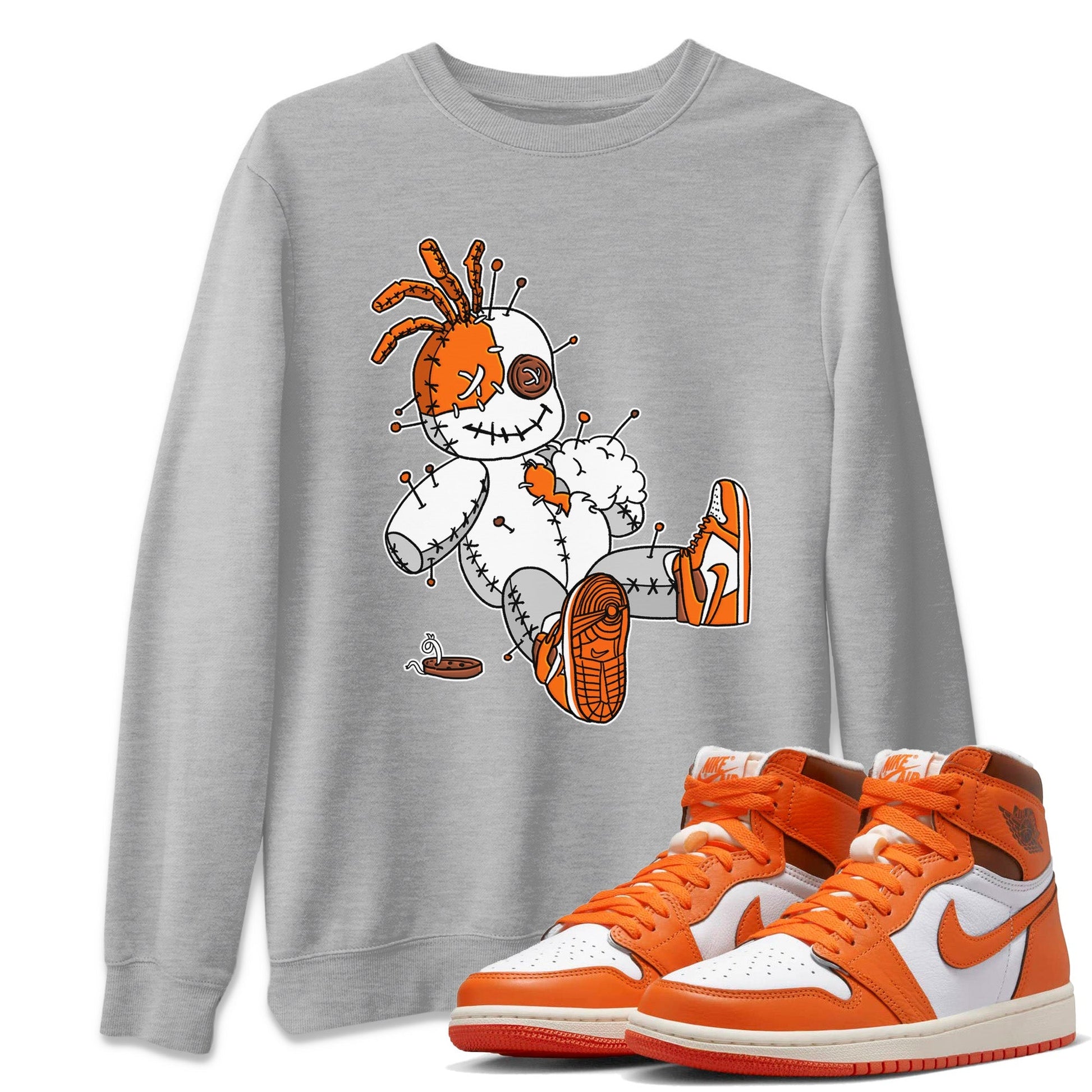 Jordan 1 Starfish unique Halloween sneaker tee Voodoo Doll Sneaker Tees Jordan 1 Starfish Sneaker Release Tees Unisex Shirts