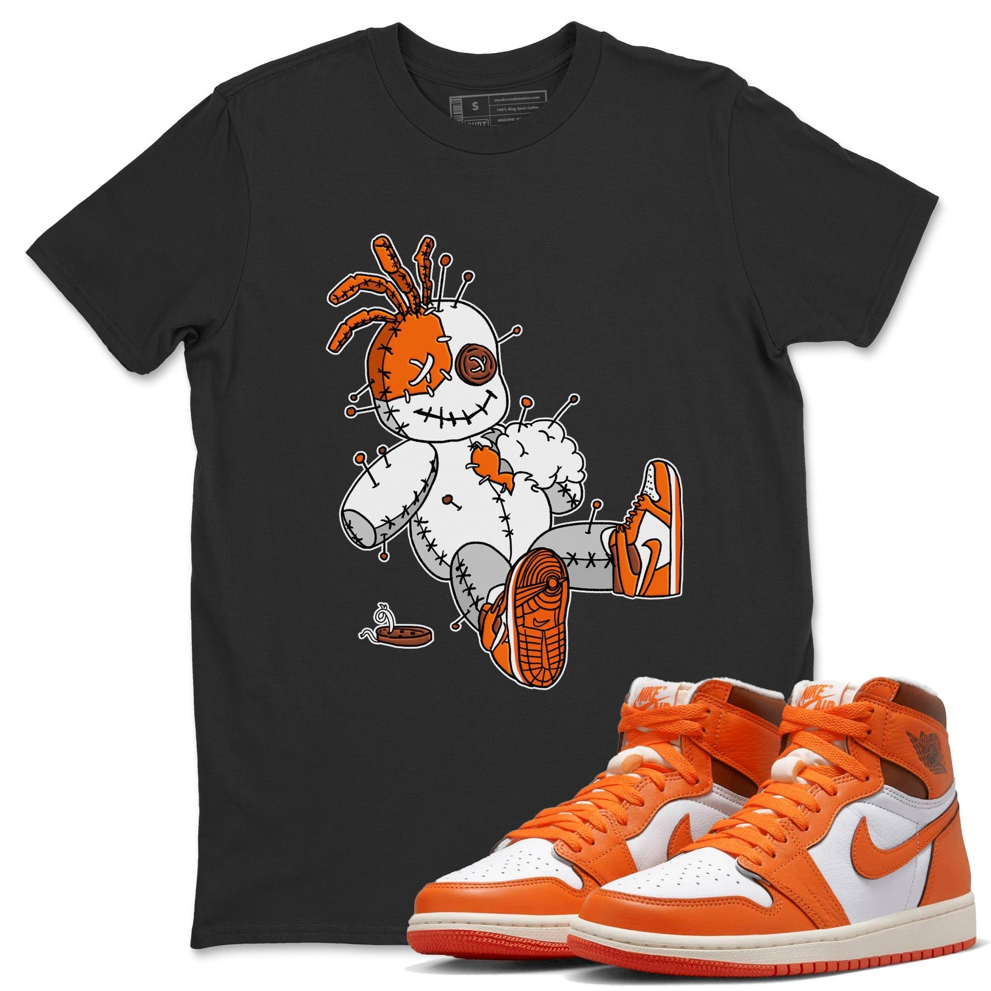 Jordan 1 Starfish unique Halloween sneaker tee Voodoo Doll Sneaker Tees Jordan 1 Starfish Sneaker Release Tees Unisex Shirts