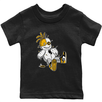 Jordan 1 Taxi unique Halloween sneaker tee Voodoo Doll Sneaker Tees Jordan 1 Taxi Sneaker Release Tees Kids Shirts