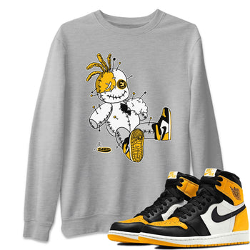 Jordan 1 Taxi unique Halloween sneaker tee Voodoo Doll Sneaker Tees Jordan 1 Taxi Sneaker Release Tees Unisex Shirts