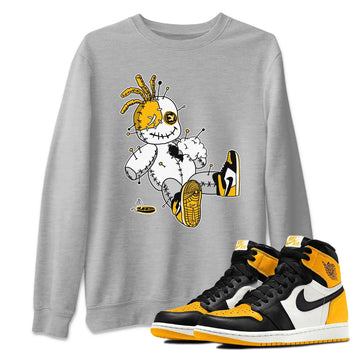 Jordan 1 Taxi unique Halloween sneaker tee Voodoo Doll Sneaker Tees Jordan 1 Taxi Sneaker Release Tees Unisex Shirts