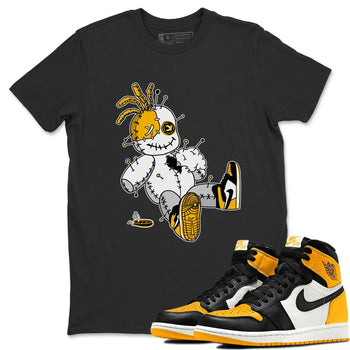Jordan 1 Taxi unique Halloween sneaker tee Voodoo Doll Sneaker Tees Jordan 1 Taxi Sneaker Release Tees Unisex Shirts