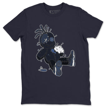 Jordan 11 Midnight Navy unique Halloween sneaker tee Voodoo Doll Sneaker Tees Jordan 11 Midnight Navy Sneaker Release Tees Unisex Shirts