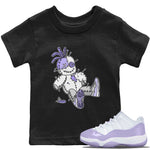 Jordan 11 Pure Violet Sneaker Match Tees Voodoo Doll Sneaker Tees Jordan 11 Pure Violet Sneaker Release Tees Kids Shirts