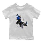 Jordan 12 Hyper Royal unique Halloween sneaker tee Voodoo Doll Sneaker Tees Jordan 12 Hyper Royal Sneaker Release Tees Kids Shirts