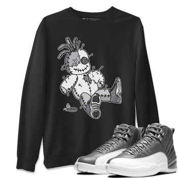 Jordan 12 Stealth unique Halloween sneaker tee Voodoo Doll Sneaker Tees Jordan 12 Stealth Sneaker Release Tees Unisex Shirts