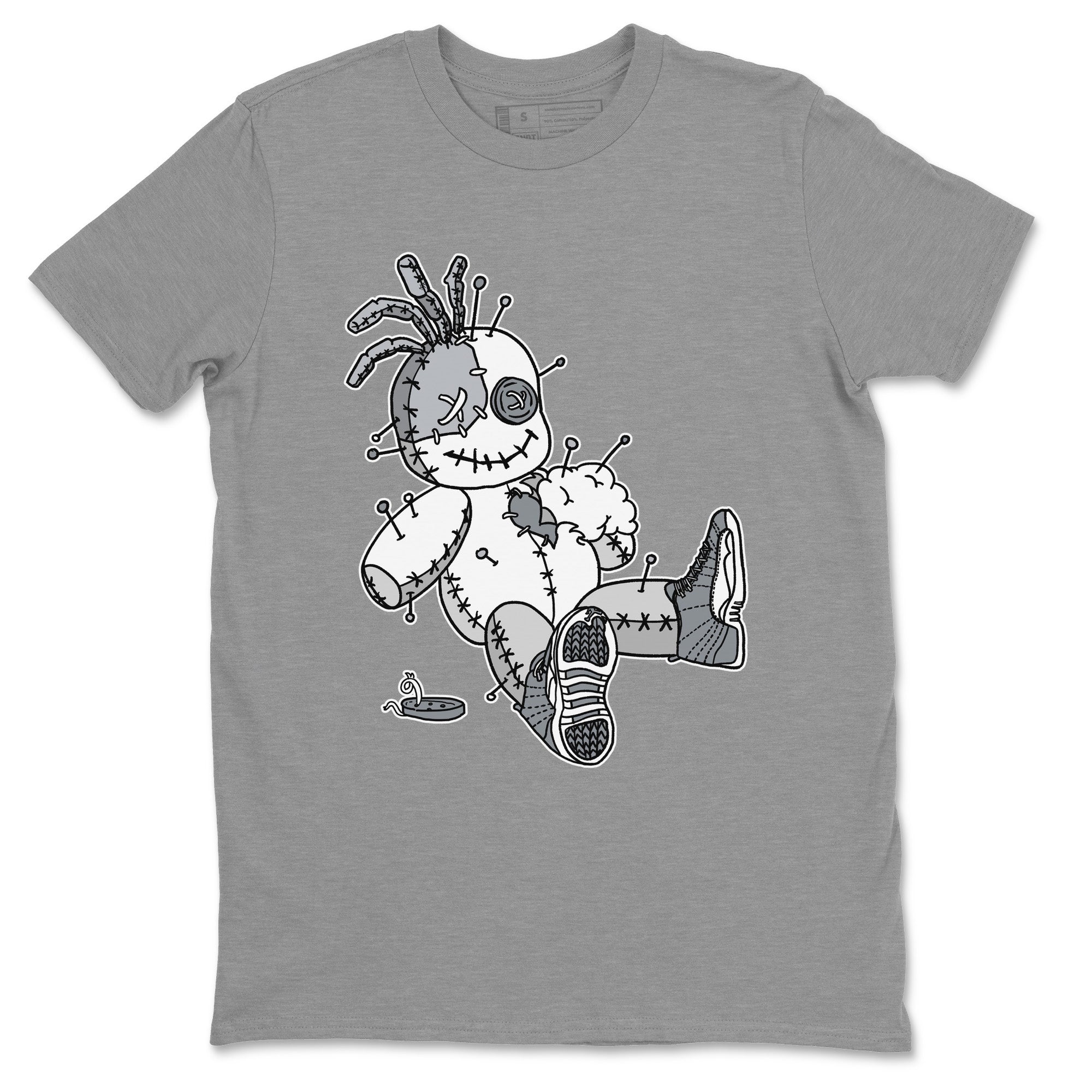Jordan 12 Stealth unique Halloween sneaker tee Voodoo Doll Sneaker Tees Jordan 12 Stealth Sneaker Release Tees Unisex Shirts