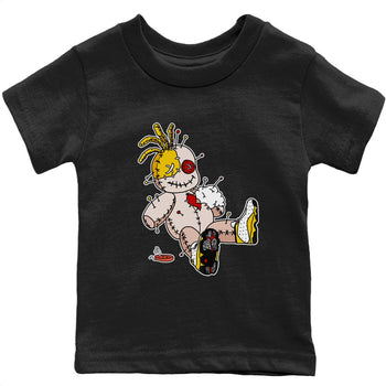 Jordan 13 Del Sol unique Halloween sneaker tee Voodoo Doll Sneaker Tees Jordan 13 Del Sol Sneaker Release Tees Kids Shirts
