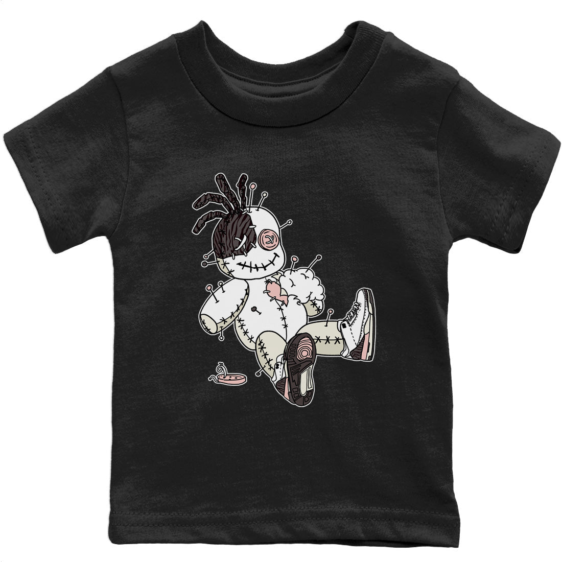 Jordan 3 Atmosphere unique Halloween sneaker tee Voodoo Doll Sneaker Tees Jordan 3 Atmosphere Sneaker Release Tees Kids Shirts