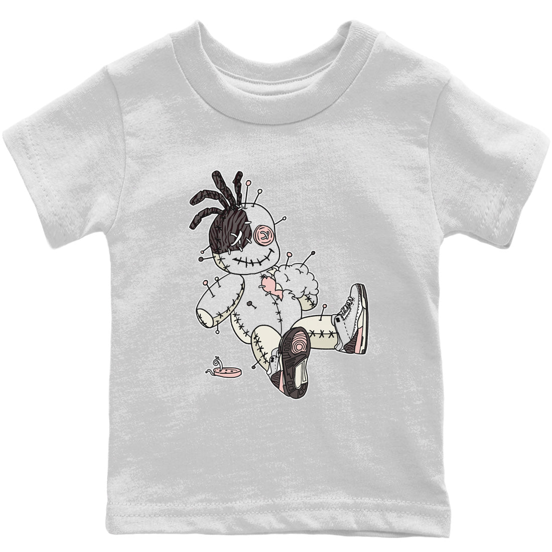 Jordan 3 Atmosphere unique Halloween sneaker tee Voodoo Doll Sneaker Tees Jordan 3 Atmosphere Sneaker Release Tees Kids Shirts