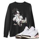 Jordan 3 Atmosphere Sneaker Match Tees Voodoo Doll Sneaker Tees Jordan 3 Atmosphere Sneaker Release Tees Unisex Shirts