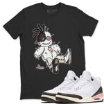 Jordan 3 Atmosphere Sneaker Match Tees Voodoo Doll Sneaker Tees Jordan 3 Atmosphere Sneaker Release Tees Unisex Shirts