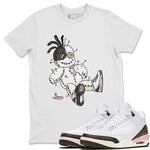 Jordan 3 Atmosphere Sneaker Match Tees Voodoo Doll Sneaker Tees Jordan 3 Atmosphere Sneaker Release Tees Unisex Shirts