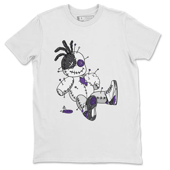 Jordan 3 Dark Iris unique Halloween sneaker tee Voodoo Doll Sneaker Tees Jordan 3 Dark Iris Sneaker Release Tees Unisex Shirts