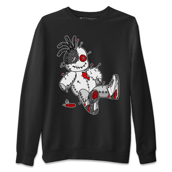 Jordan 3 Fire Red unique Halloween sneaker tee Voodoo Doll Sneaker Tees Jordan 3 Fire Red Sneaker Release Tees Unisex Shirts