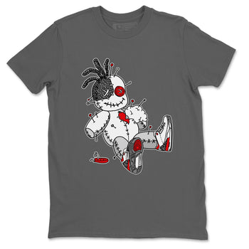 Jordan 3 Fire Red unique Halloween sneaker tee Voodoo Doll Sneaker Tees Jordan 3 Fire Red Sneaker Release Tees Unisex Shirts