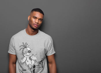 Jordan 4 Military Black unique Halloween sneaker tee Voodoo Doll Sneaker Tees Jordan 4 Military Black Sneaker Release Tees Unisex Shirts