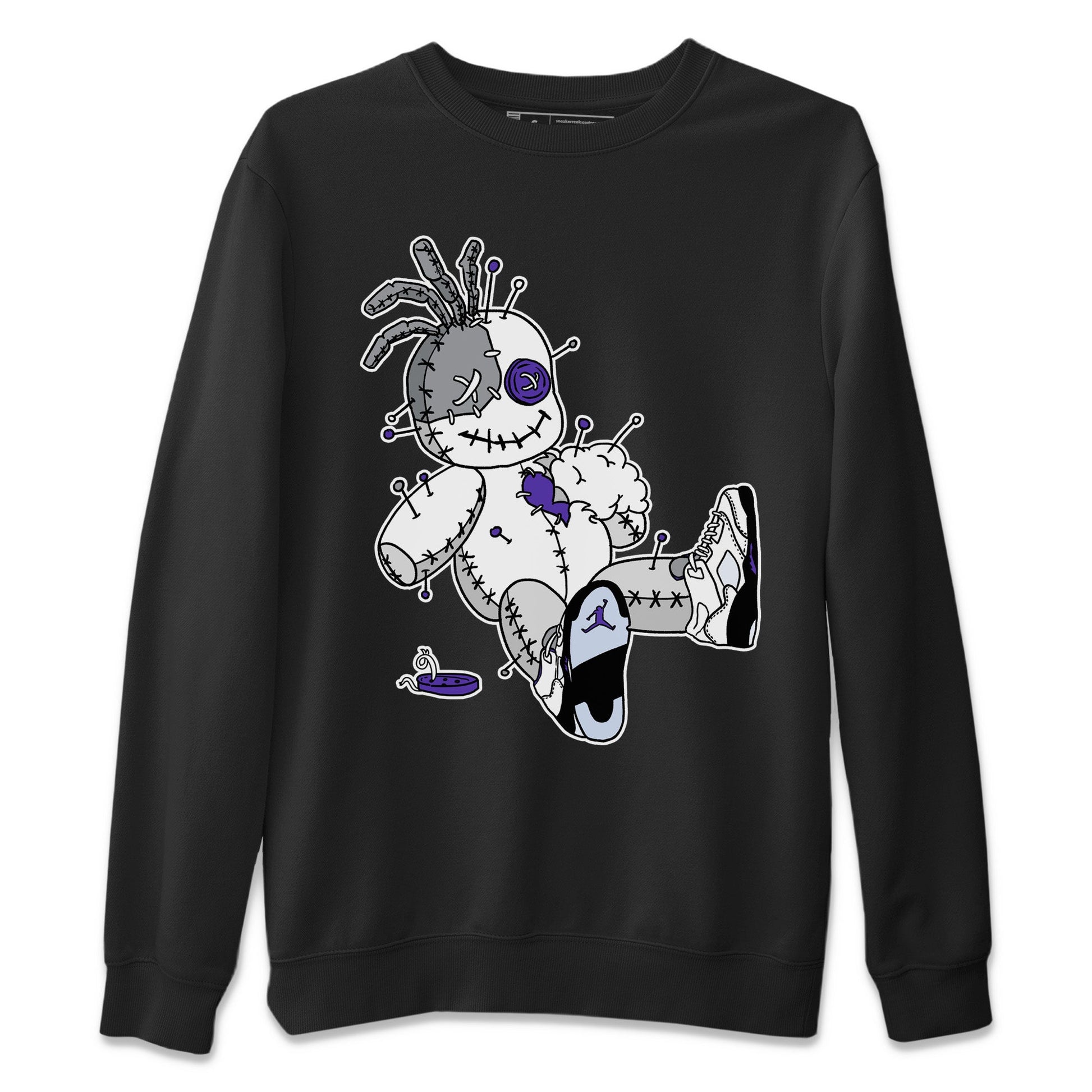 Jordan 5 Concord unique Halloween sneaker tee Voodoo Doll Sneaker Tees Jordan 5 Concord Sneaker Release Tees Unisex Shirts