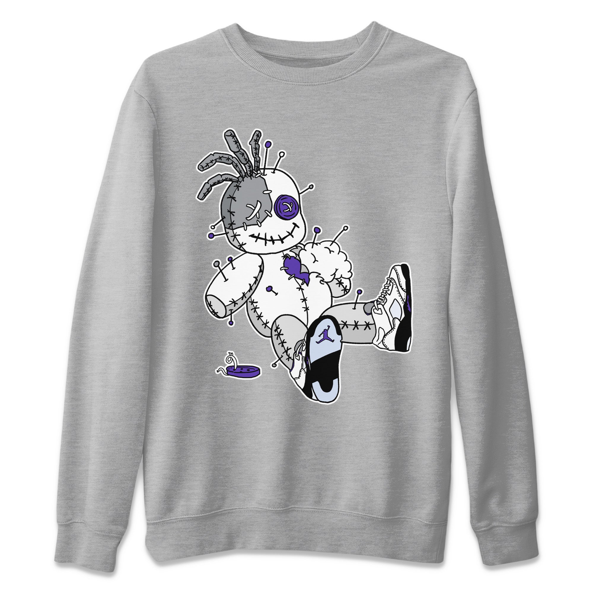 Jordan 5 Concord unique Halloween sneaker tee Voodoo Doll Sneaker Tees Jordan 5 Concord Sneaker Release Tees Unisex Shirts