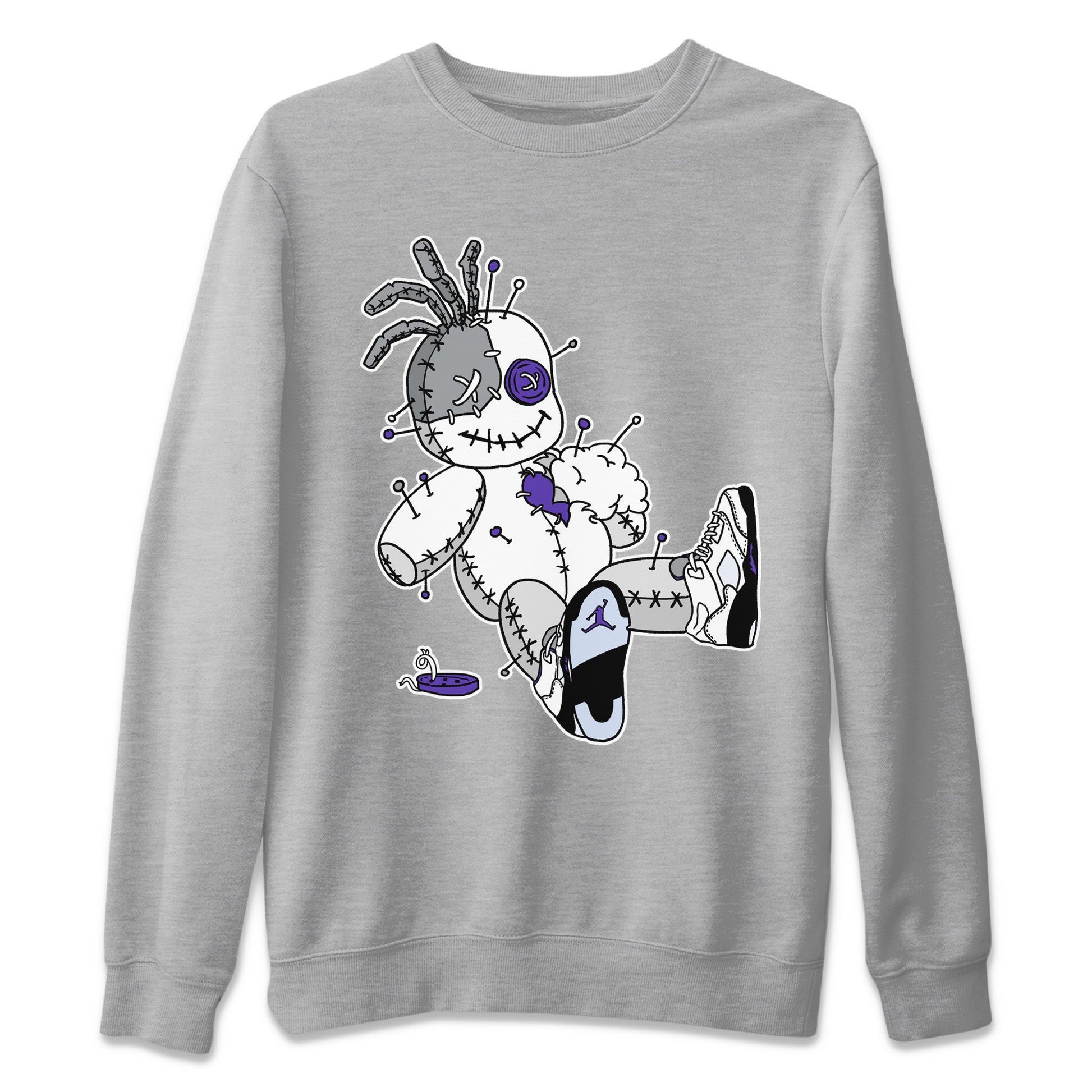 Jordan 5 Concord unique Halloween sneaker tee Voodoo Doll Sneaker Tees Jordan 5 Concord Sneaker Release Tees Unisex Shirts