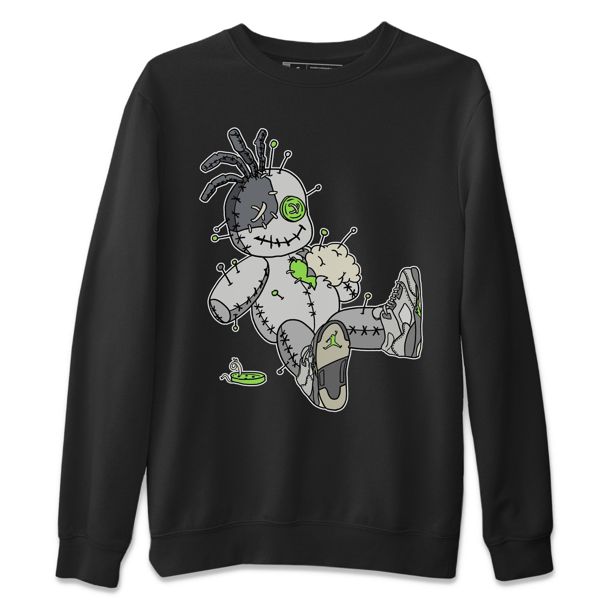 Jordan 5 Green Bean unique Halloween sneaker tee Voodoo Doll Sneaker Tees Jordan 5 Green Bean Sneaker Release Tees Unisex Shirts