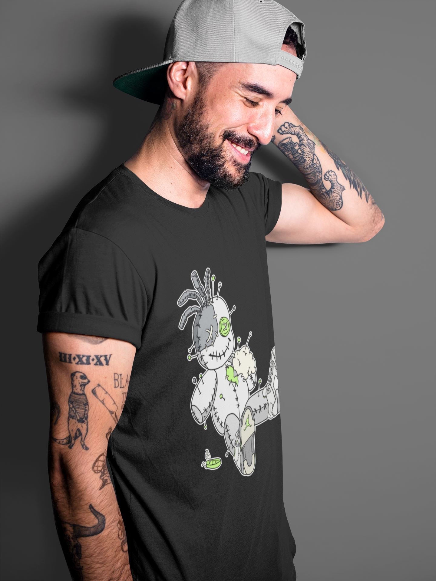 Jordan 5 Green Bean unique Halloween sneaker tee Voodoo Doll Sneaker Tees Jordan 5 Green Bean Sneaker Release Tees Unisex Shirts