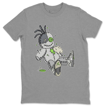 Jordan 5 Green Bean unique Halloween sneaker tee Voodoo Doll Sneaker Tees Jordan 5 Green Bean Sneaker Release Tees Unisex Shirts