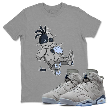 Jordan 6 Georgetown unique Halloween sneaker tee Voodoo Doll Sneaker Tees Jordan 6 Georgetown Sneaker Release Tees Unisex Shirts