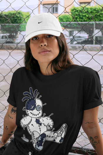 Jordan 6 Midnight Navy unique Halloween sneaker tee Voodoo Doll Sneaker Tees Jordan 6 Midnight Navy Sneaker Release Tees Unisex Shirts