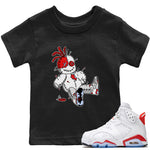 Jordan 6 Red Velvet Cookies unique Halloween sneaker tee Voodoo Doll Sneaker Tees Jordan 6 Red Velvet Cookies Sneaker Release Tees Kids Shirts