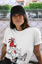 Jordan 6 Red Velvet Cookies Sneaker Match Tees Voodoo Doll Sneaker Tees Jordan 6 Red Velvet Cookies Sneaker Release Tees Unisex Shirts